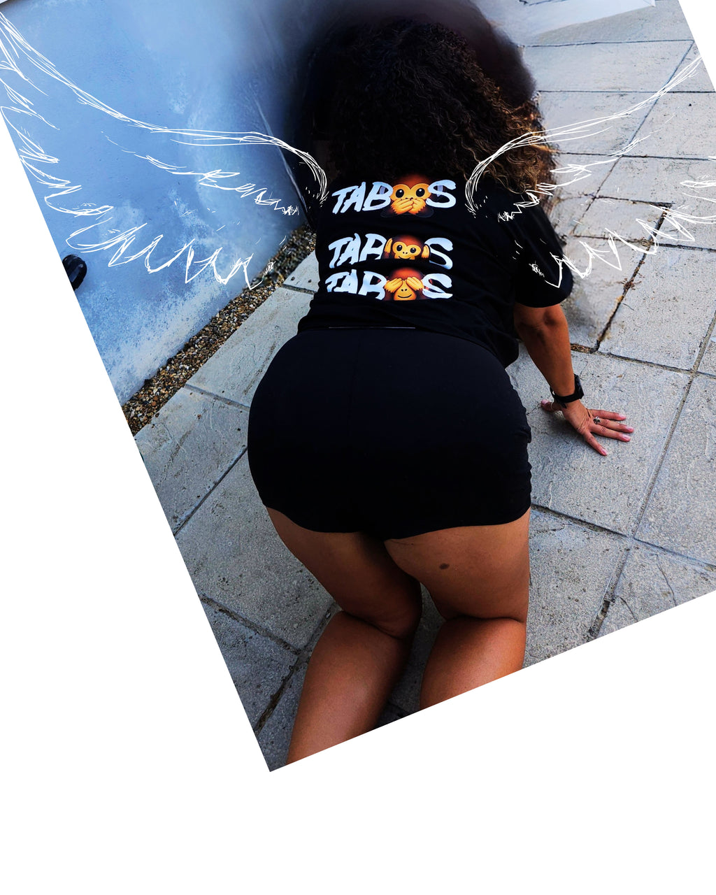 Women's Monkey Series Crop-Top